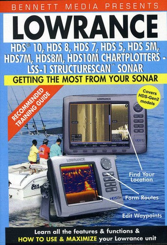 Lowrance Hds 10, Hds 8, Hds 7, Hds 5, Hds 5m, Hds7m, Hds8m, Hds10m - DVD