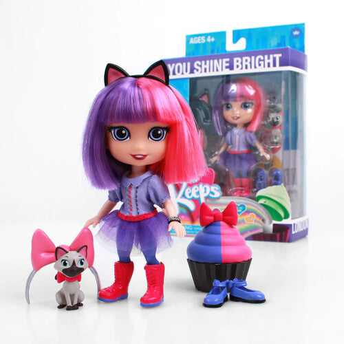 Loyal Subjects Loyal Subjects - For Keeps - London Girl with Cupcake Keepsake 5" Action Figure (Net) - Action Figure