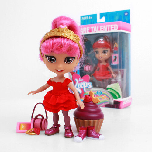 Loyal Subjects Loyal Subjects - For Keeps - Sophia Girl with Cupcake Keepsake Hot Pink 5" Action Figure (Net) - Action Figure