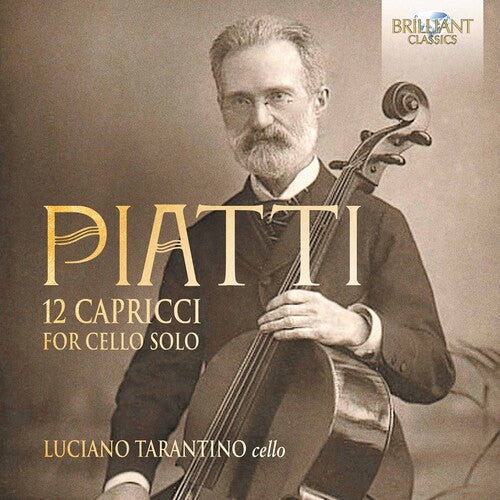 Luciano Tarantino 12 Capricci for Cello Solo - CD Album