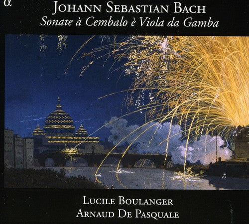Lucile Boulanger Sonata for Harpsichord & Viola Da Gamba - CD Album