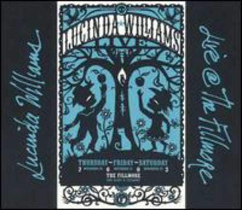 Lucinda Williams Live at the Fillmore - Triple Record Album - Vinyl LP