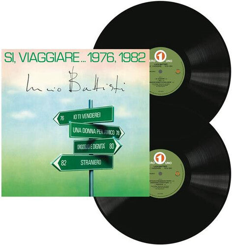 Lucio Battisti Si' Viaggiare 1976, 1982 - Double Record Album - Vinyl LP