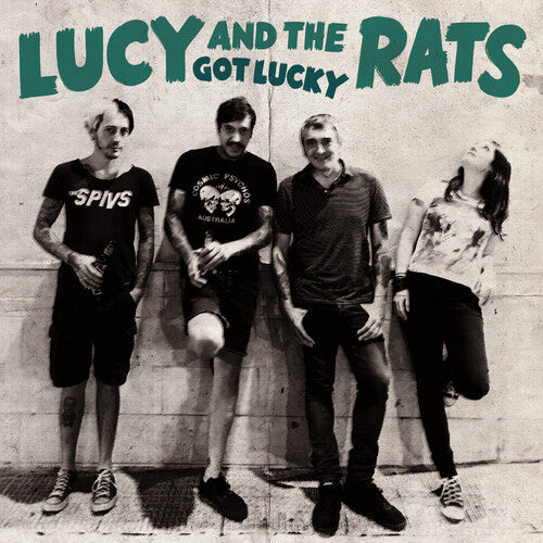 Lucy and the Rats Got Lucky - Record Album - Vinyl LP