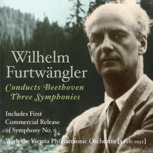Ludwig Van Beethoven Furtwangler Conducts 3 Symphonies By Beethoven - 2-Disc CD Album