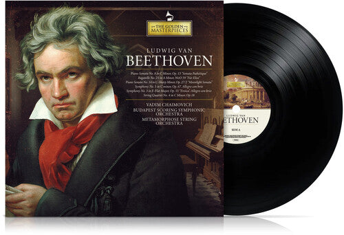Ludwig Van Beethoven The Golden Masterpieces - Ludwig Van Beethoven - Record Album - Vinyl LP