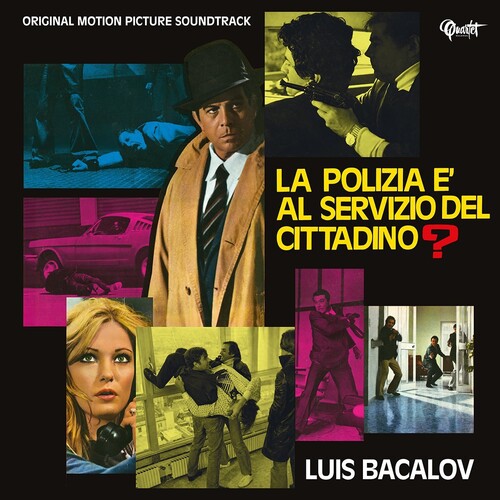 LUIS BACALOV La Polizia E' Al Servizio Del Cittadino (Original Soundtrack) - Record Album - Vinyl LP