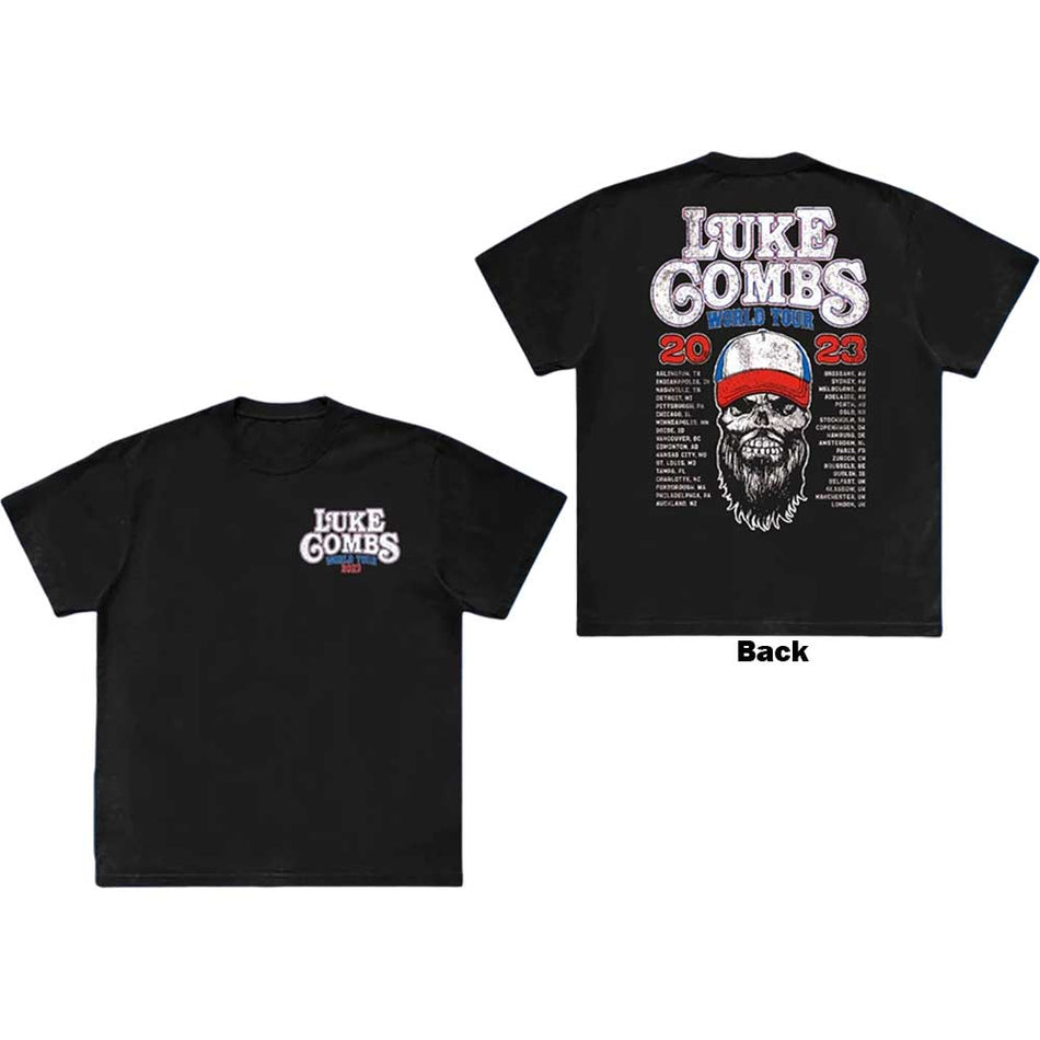Luke Combs Tour '23 Skull Black