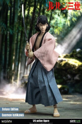 Lupin the 3rd Af Goemon Ishikawa Xiii Dlx Ed Lupin the 3rd The Italian Adventure 1/6 Scale Action Figure Goemon Ishikawa XIII Deluxe Edition - Action Figure