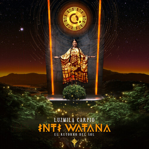 Luzmila Carpio Inti Watana - El Retorno Del Sol - Yellow - Record Album - Vinyl LP