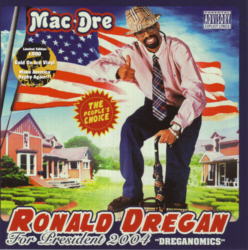 Mac Dre Ronald Dregan - Dreganomics - Double Record Album - Vinyl LP