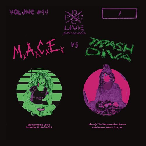 M.A.C.E. & Trash Diva DCxPC Live Vol. 44 - Record Album - Vinyl LP