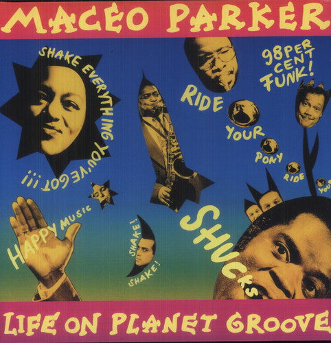 Maceo Parker Life on Planet Groove - Double Record Album - Vinyl LP