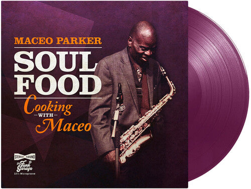 Maceo Parker Soul Food - Cooking With Maceo (Purple) - Record Album - Vinyl LP