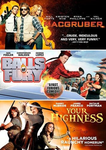 Macgruber - Your Highness - Balls of Fury MacGruber / Balls of Fury / Your Highness - DVD