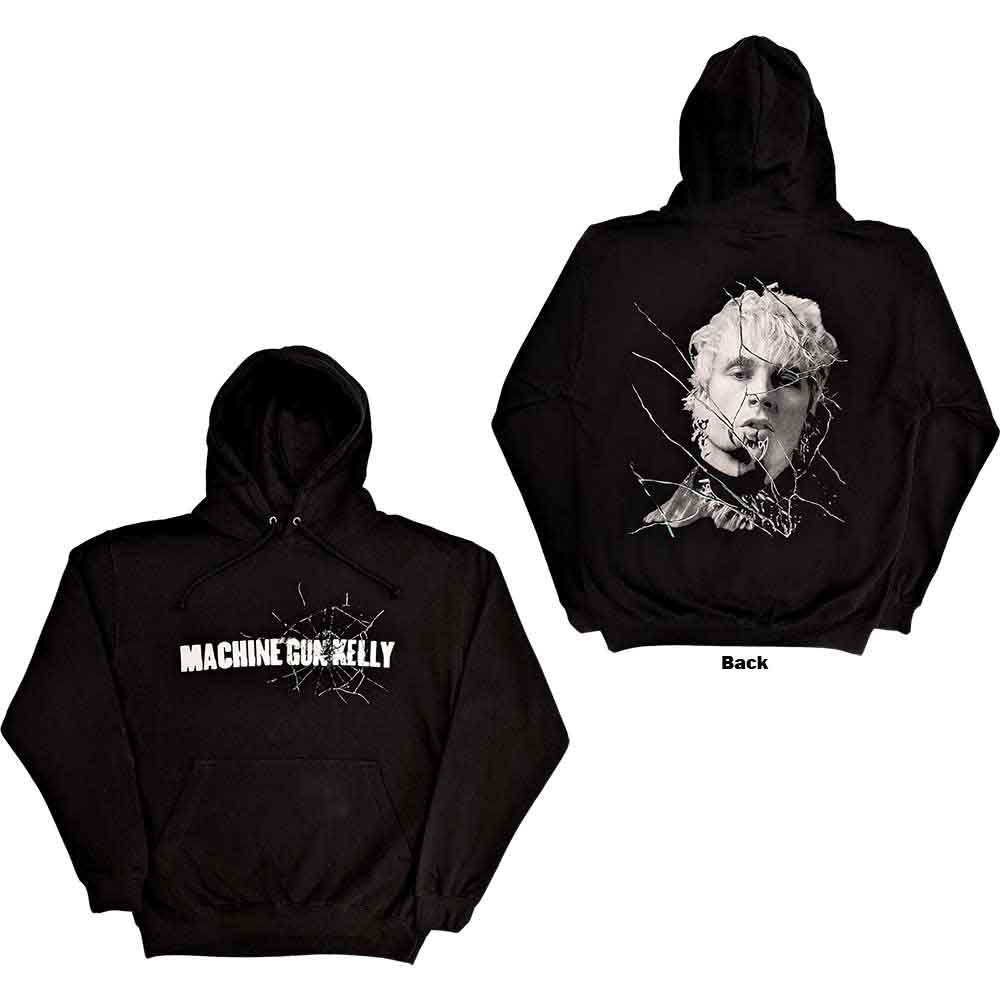 Machine Gun Kelly Cracked Glass Black