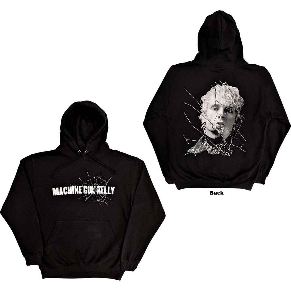 Machine Gun Kelly Cracked Glass Black