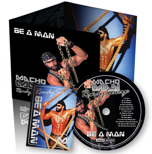 Macho Man Randy Savage Be A Man - CD Album