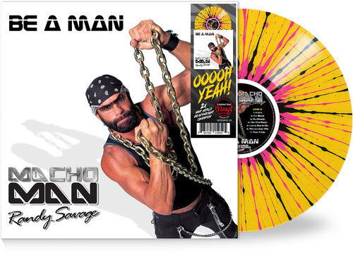 Macho Man Randy Savage Be a Man - Record Album - Vinyl LP