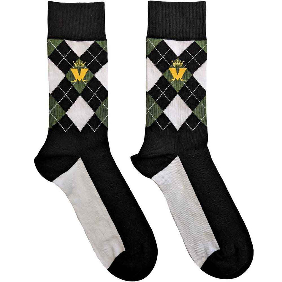 Madness Crown & M Green Diamond Black