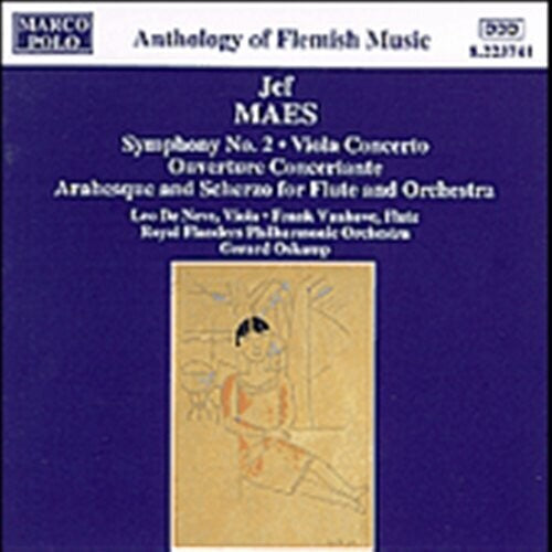 Maes / Neve / Vanhove / Oskamp Sym 2/Con Va/Concertante Ovt/& - CD Album