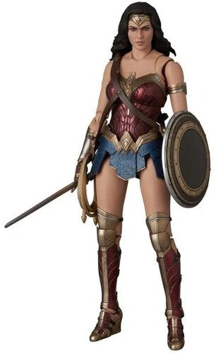 Mafex Wonder Woman Zack Snyder Justice League Fig Medicom - Zack Snyder's Justice League - MAFEX - Wonder Woman Action Figure - Collectible Item