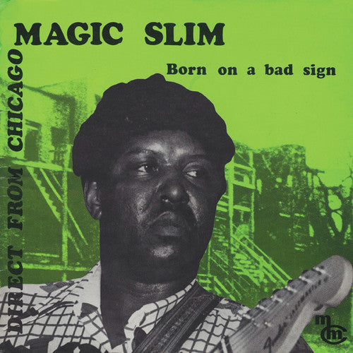 Magic Slim Born on a Bad Sign - Record Album - Vinyl LP