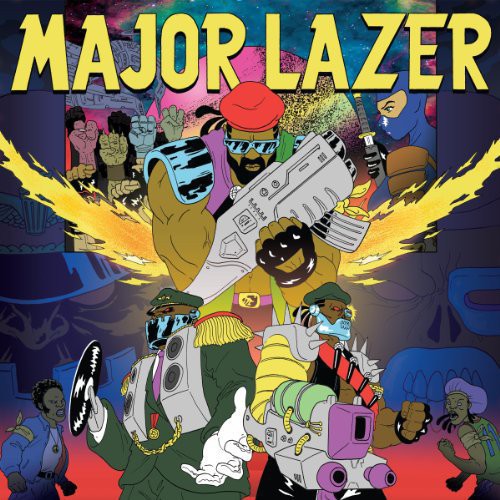 Major Lazer Free the Universe - Triple Record Album - Vinyl LP