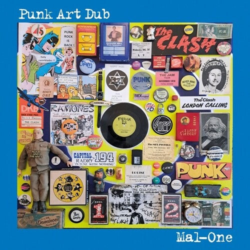 Mal-One Punk Art Dub - Record Album - Vinyl LP