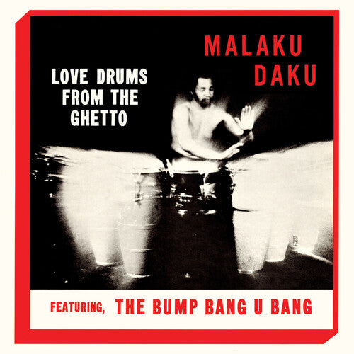 Malaku Daku Love Drums From The Ghetto - Record Album - Vinyl LP