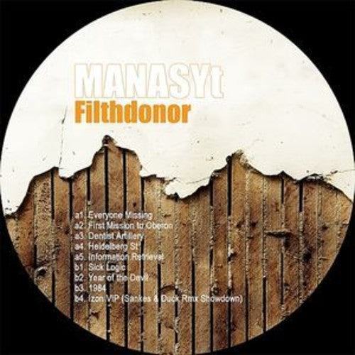 MANASYT Filthdonor - Record Album - Vinyl LP