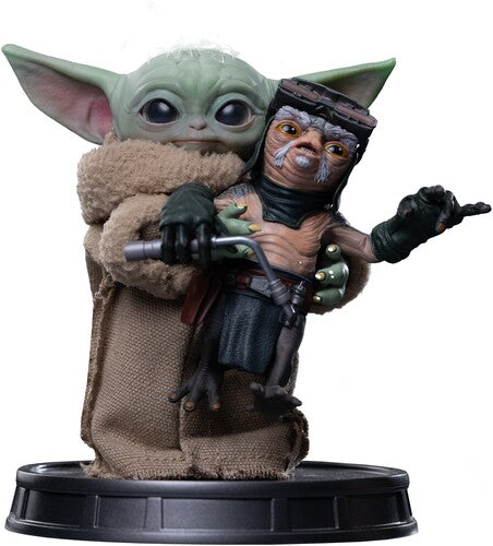 Mandalorian and Grogu - No Squeezy Statue The Mandalorian and Grogu - 1/4 Scale Statue - Grogu No Squeezy