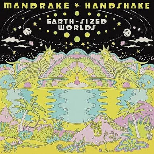 Mandrake Handshake Earth-Sized Worlds - Double Record Album - Vinyl LP