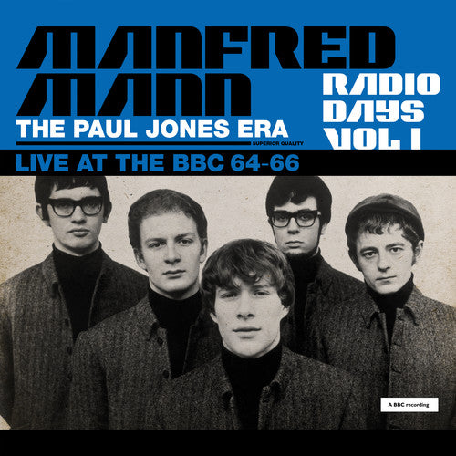 Manfred Mann Radio Days Vol. 1: Live At The Bbc 1964-66 - Double Record Album - Vinyl LP