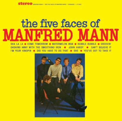 Manfred Mann The Five Faces Of Manfred Mann - Record Album - Vinyl LP