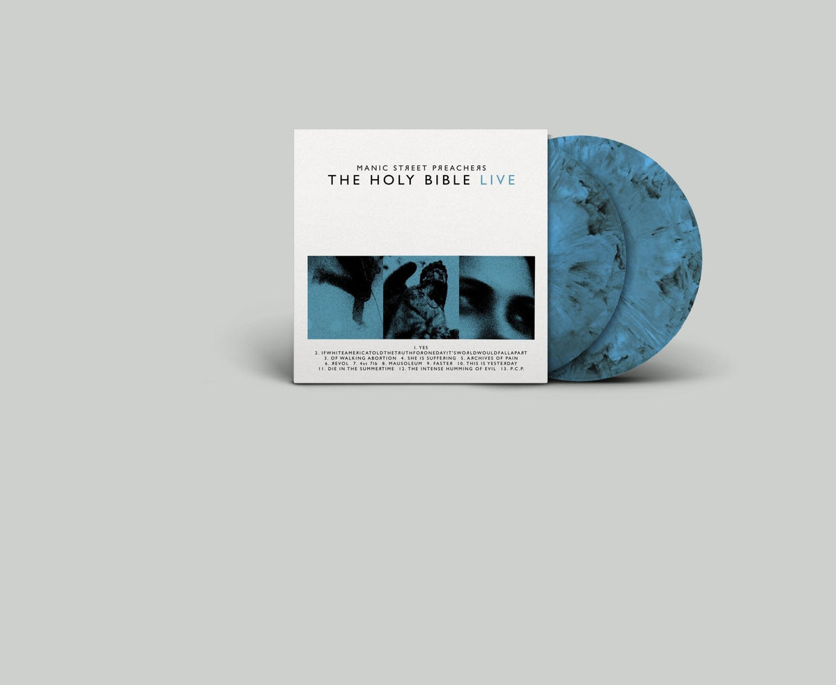 Manic Street Preachers The Holy Bible Live (Indie Exclusive) [Blue Marble] [2LP]