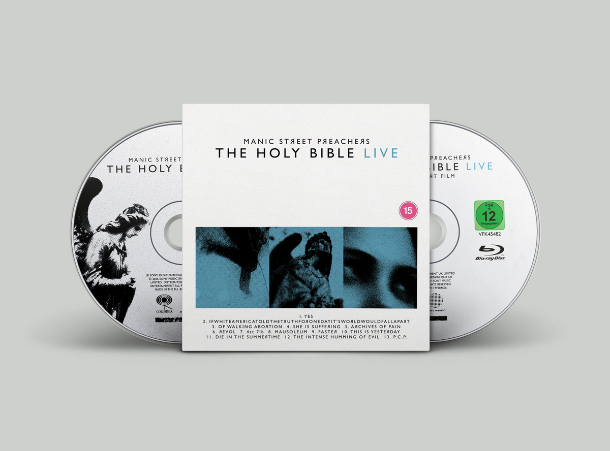 Manic Street Preachers The Holy Bible Live (Indie Exclusive) [CD + Blu-Ray]