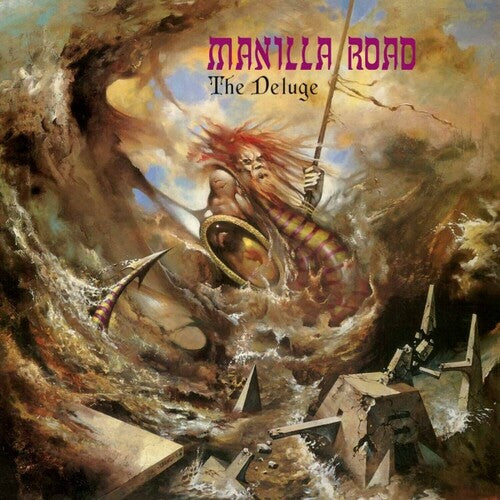 Manilla Road Deluge - Record Album - Vinyl LP