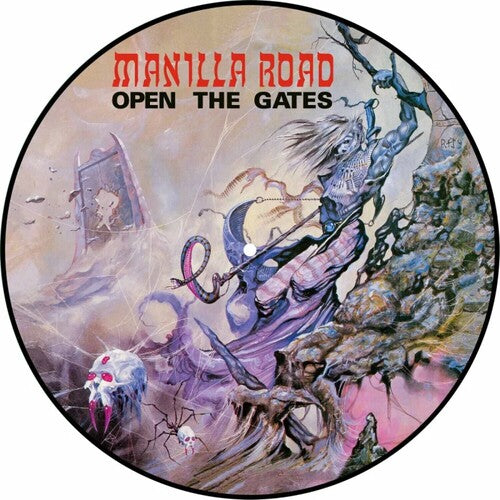 Manilla Road Open The Gates - Record Album - Vinyl LP