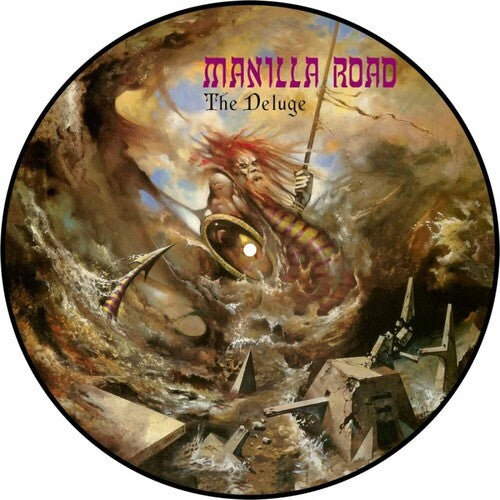 Manilla Road The Deluge - Record Album - Vinyl LP