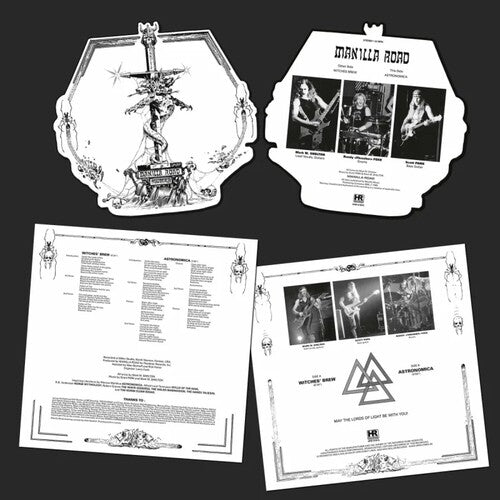 Manilla Road Witches Brew / Astronomica - Record Album - Vinyl LP
