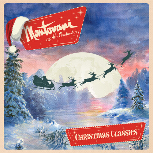 Mantovani & His Orchestra Christmas Classics - Record Album - Vinyl LP