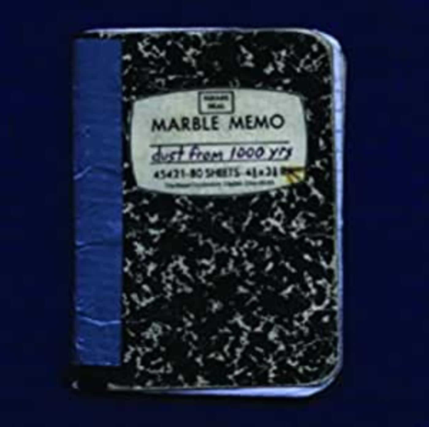 Marble Memo Dust from 1000 Years