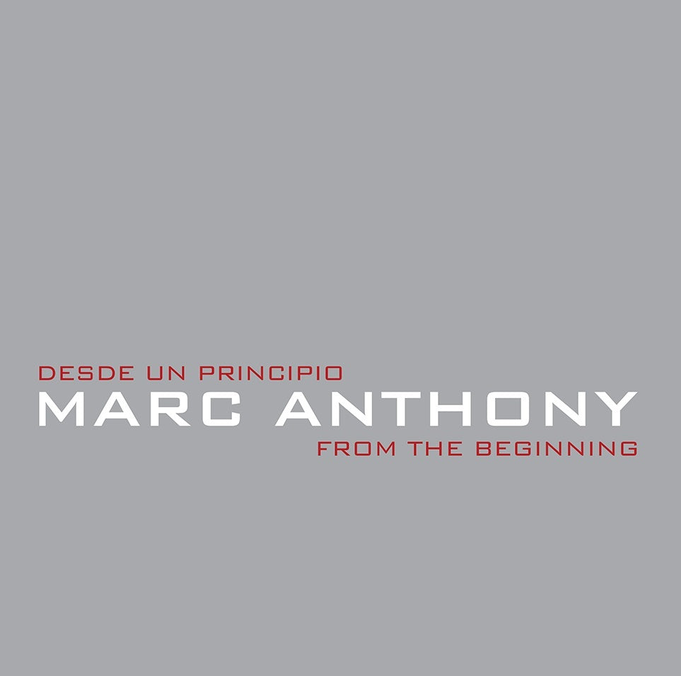 Marc Anthony Desde Un Principio: From The Beginning [Coke Bottle Clear] [2LP]