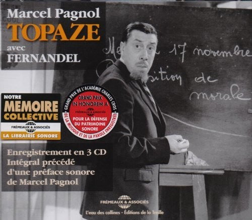 Marcel Pagnol Topaze (Fernandel) - 3-Disc CD Album