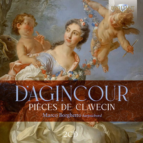 Marco Borghetto D'Agincour: Pieces de Clavecin - 2-Disc CD Album