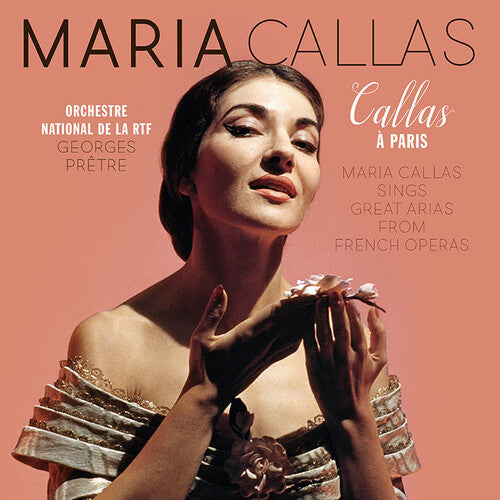 Maria Callas Callas A Paris - Record Album - Vinyl LP
