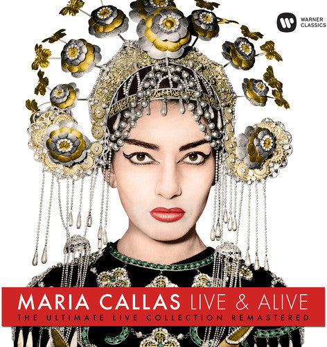 Maria Callas Live & Alive - Ultimate Live Collection - Maria Callas - Record Album - Vinyl LP