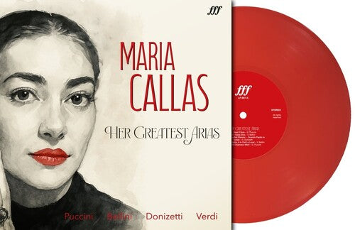 Maria Callas Maria Callas: The Greatest Hits (Transparent Red Vinyl) - Record Album - Vinyl LP
