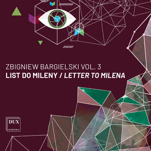 Maria Murawska Bargielski, Vol. 3 - Letter to Milena - CD Album